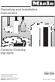 Miele KM 5676 Operating And Installation Instructions