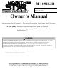 NorthStar M109163B Owner's Manual