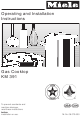Miele KM 391 Operating And Installation Instructions
