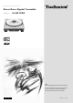 Technics SL-DZ1200 Operating Instructions Manual