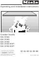 Miele DA 3160 EXT Operating And Installation Instructions