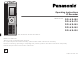 PANASONIC RR-US490 Operating Instructions Manual