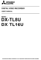 Mitsubishi Electric DX-TL16U User Manual