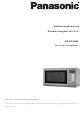 PANASONIC NN-GT469M User Manual