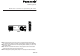 PANASONIC PT-AE900U Operating Manual