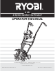 Ryobi 410r Operator's Manual
