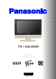 PANASONIC Viera TX-23LX50F Operating Instructions Manual