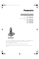 PANASONIC KX-TG8070E Operating Instructions Manual