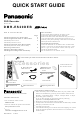 PANASONIC Diga DMR-ES20DEB Quick Start Manual
