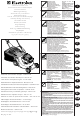 Electrolux Lawn mower Instruction Manual