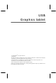 Medion USB Graphics tablet Manual