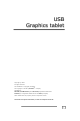 Medion USB Graphics Tablet Manual