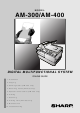 SHARP AM-300 Online Manual
