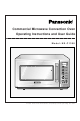 PANASONIC NE-C1358 Operating Instructions And User Manual