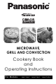 PANASONIC NNCT857 Cookery Book & Operating Instructions