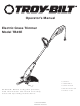 Troy-Bilt TB45E Operator's Manual