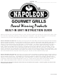 Napoleon BUILT-IN Unit Instruction Manual