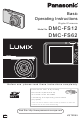 PANASONIC LUMIX DMC-FS12 Basic Operating Instructions Manual