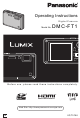 PANASONIC LUMIX DMC-FT1 Operating Instructions Manual