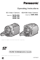 PANASONIC SDR-H86 Operating Instructions Manual