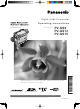 PANASONIC Digital Palmcorder PV-GS13 Operating Instructions Manual
