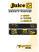 Tapco Juice J800 Owner's Manual