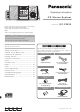 PANASONIC SC-PM33 Operating Instructions Manual
