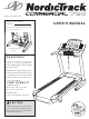 NordicTrack COMERCIAL 1750 User Manual