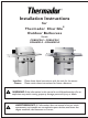 THERMADOR CGB30CZLP Installation Instructions Manual
