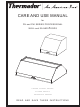 THERMADOR An American Icon PH30ZS Care And Use Manual