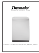 THERMADOR DW44ZB Installation Manual