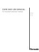THERMADOR P24WK Care And Use Manual