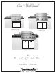 THERMADOR CGBD30RX Care & Use Manual