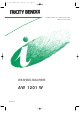 Tricity Bendix AW 1201 W Operating & Installation Instructions Manual