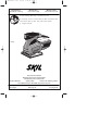 SKIL 7290 Operating/Safety Instructions Manual