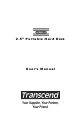 TRANSCEND TS0MHDENC User Manual