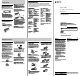 SONY CD-X3700 Operating Instructions