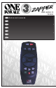 One for All 3 Zapper User Manual