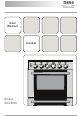 Zanussi ZKG5030 User Manual