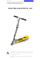 UFREE SCOOTER FS-E07 Owner's/Operator's Manual