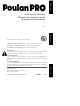 Poulan Pro 331 Instruction Manual