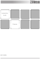 Zanussi ZUC 053W Instruction Book