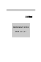 Zanussi ZMB 30 CST Instruction Manual