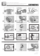 SIEMENS washing machine Quick Reference Instructions