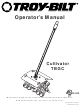 Troy-Bilt TBGC Operator's Manual