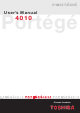 TOSHIBA Portege 4010 User Manual