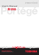 TOSHIBA Portege R100 User Manual