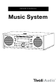 Tivoli Audio MUSIC SYSTEM Owner's Manual