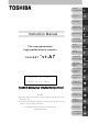 TOSHIBA TOSVERT VF-A7 Instruction Manual