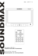 SoundMax SM-LCD712 Instruction Manual